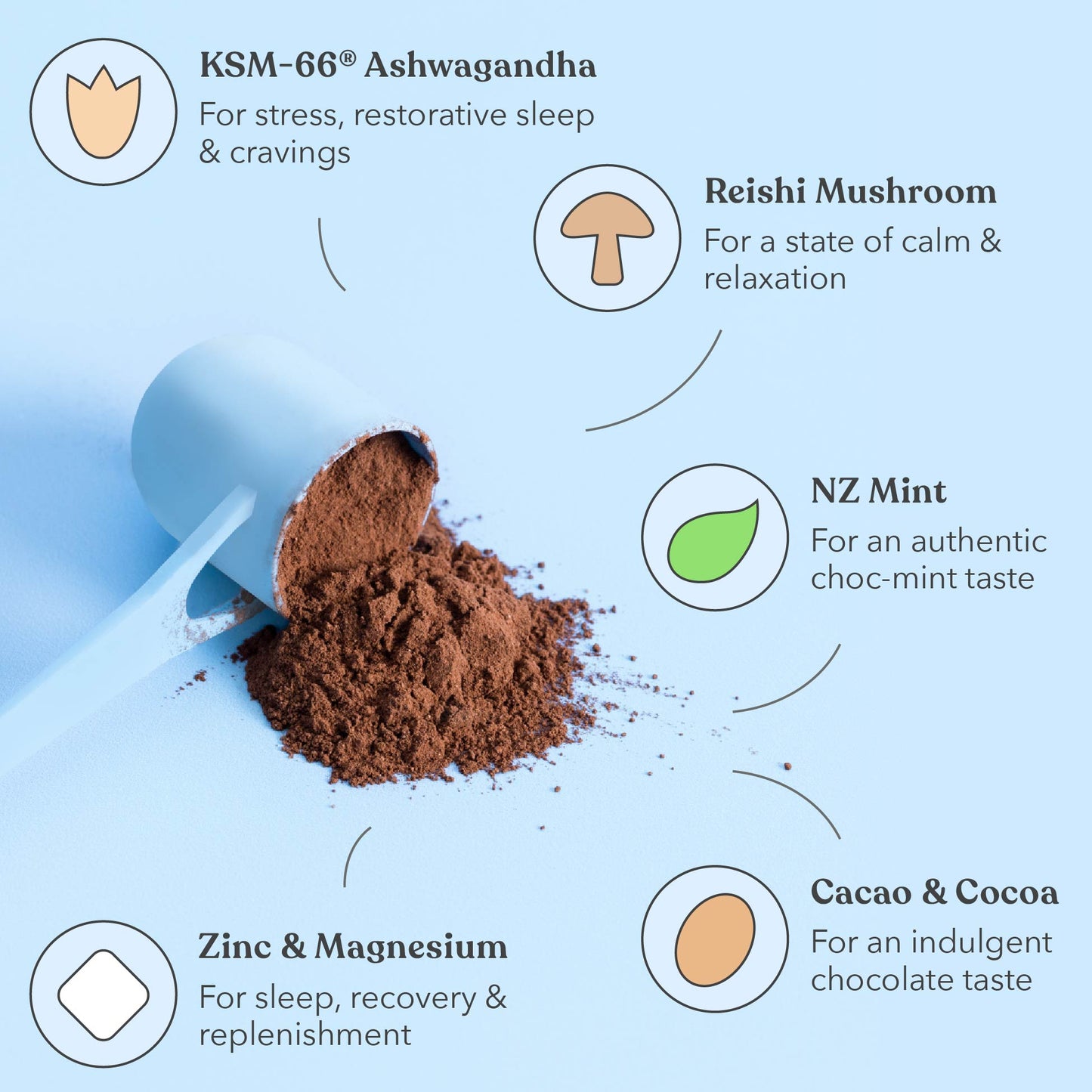 Choc Candy Cane - Functional PM Blend - Moodi