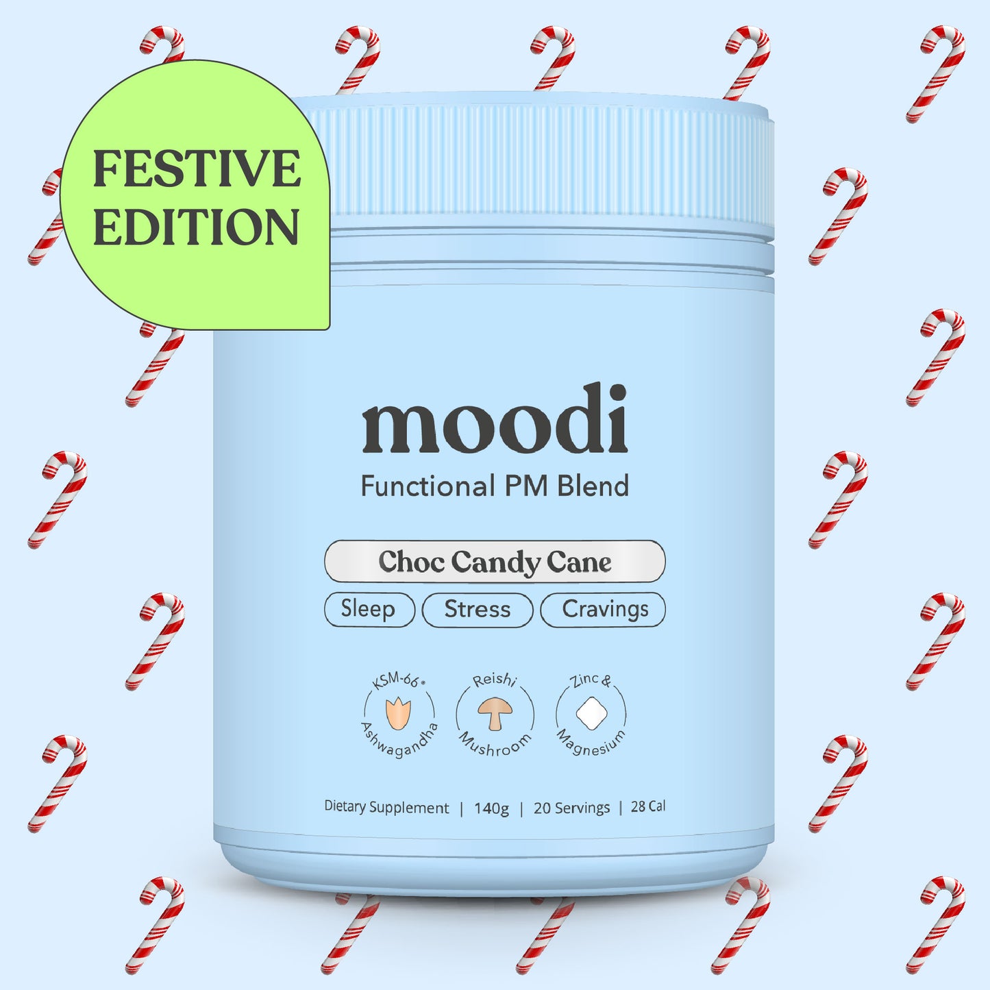 Choc Candy Cane - Functional PM Blend - Moodi