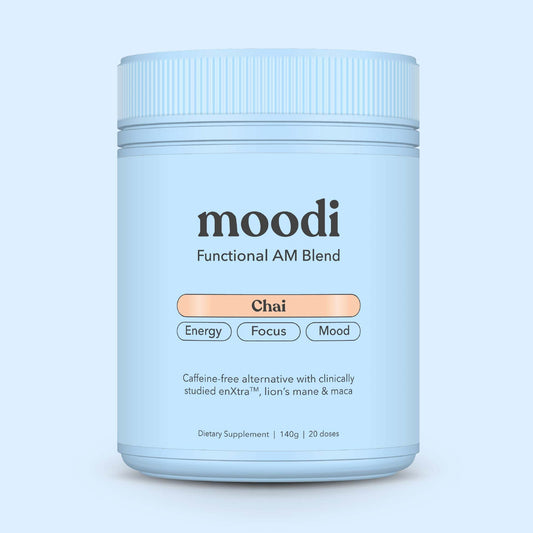 Moodi - Chai - Functional AM Blend - For energy, focus and mood