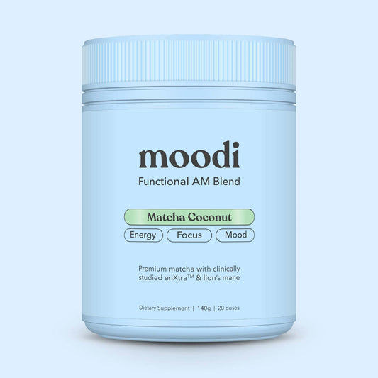 Matcha Coconut - Moodi - Functional AM Blend - For Energy, Focus & Mood