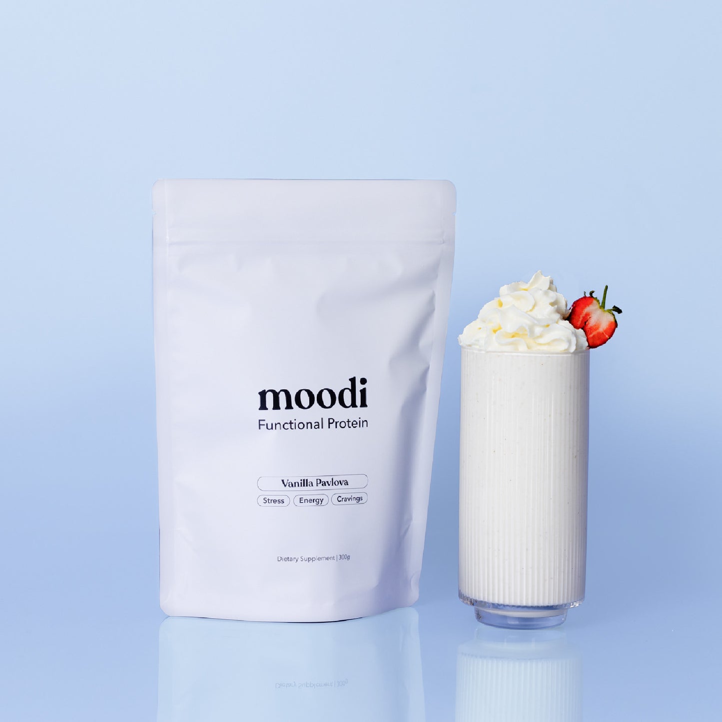 Vanilla Pavlova - Functional Protein - Moodi