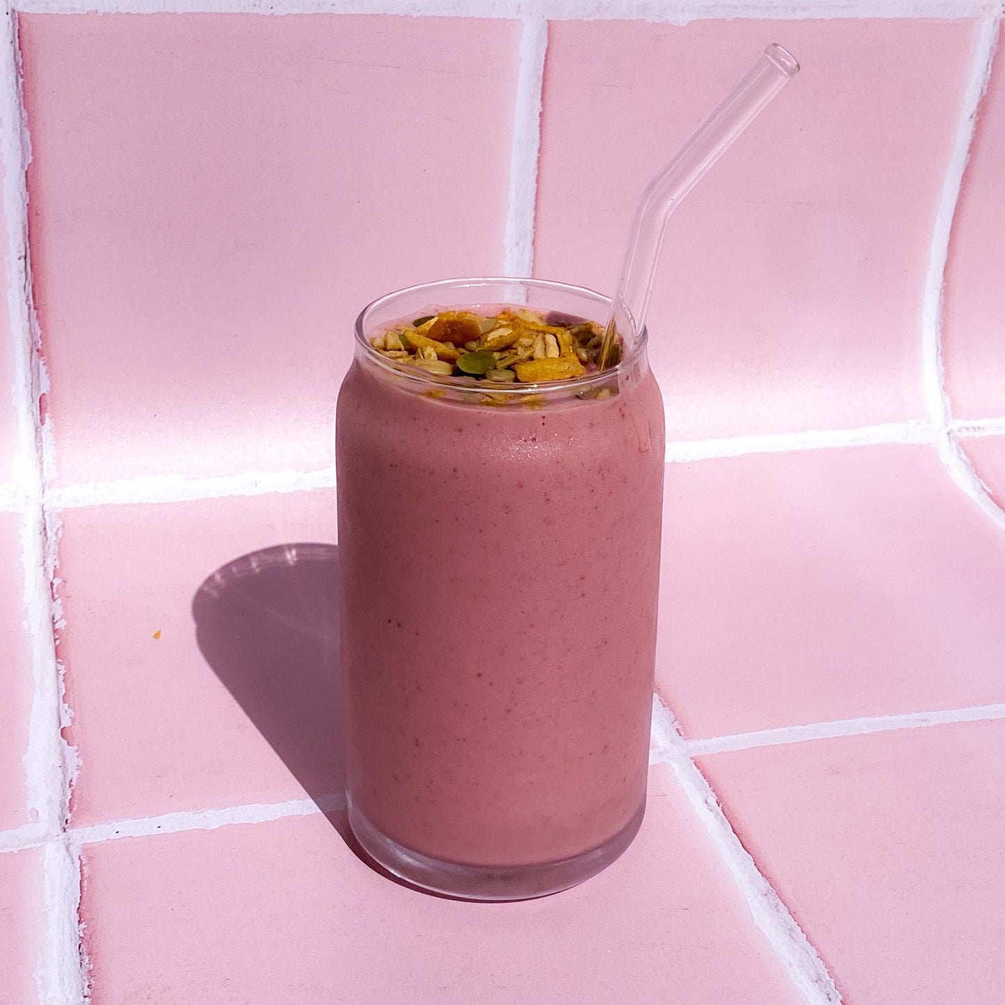 Glass Smoothie Tumbler - Moodi
