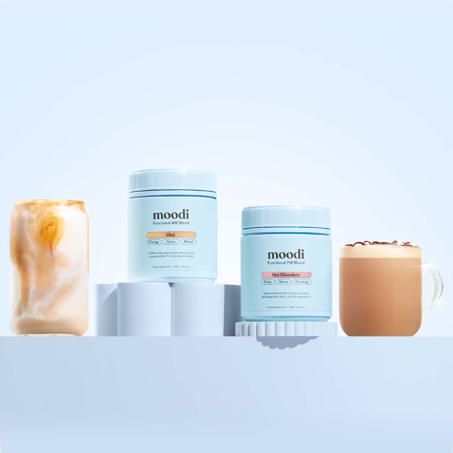 Functional AM-PM Blends