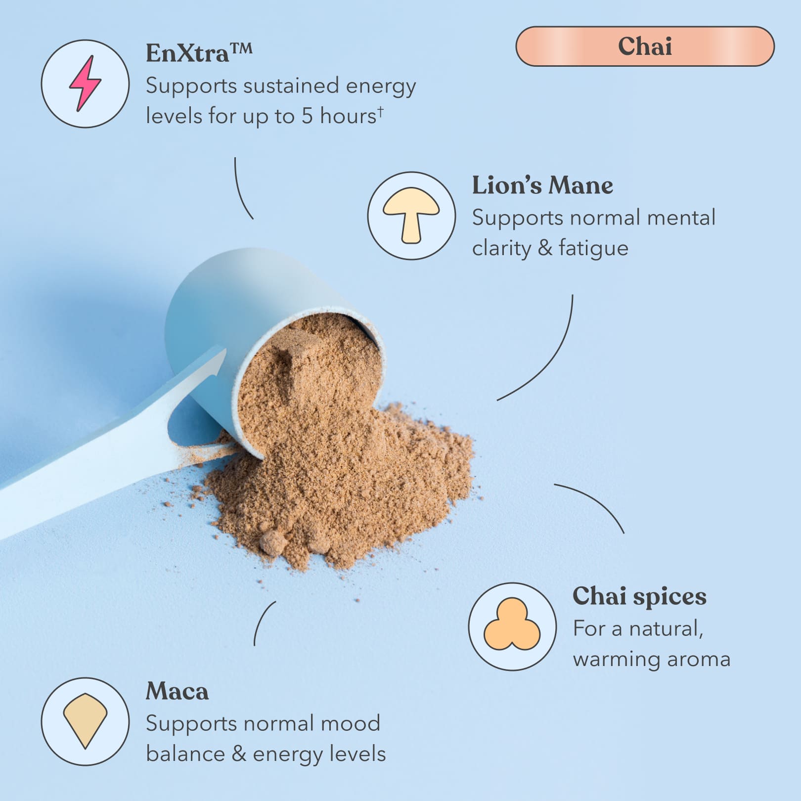 Chai - Moodi - Functional AM Blend - Ingredients