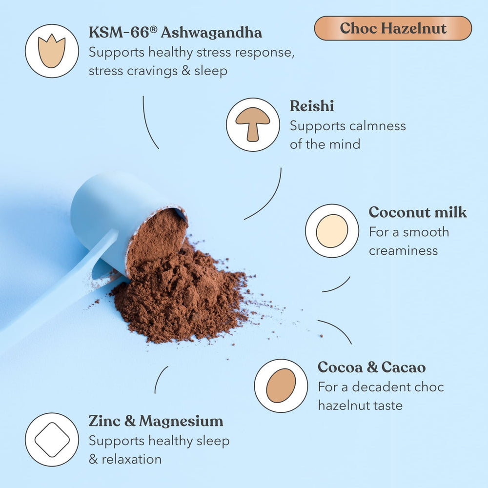 Choc Hazelnut - Moodi - Functional AM Blend - Ingredients
