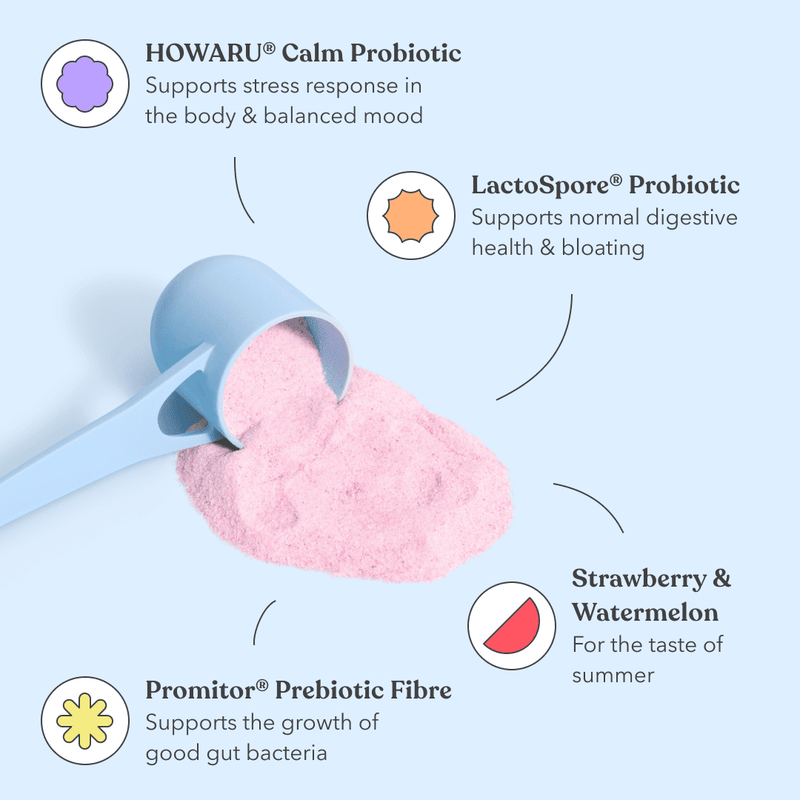 Moodi Strawberry Watermelon Pre + Probiotic Blend