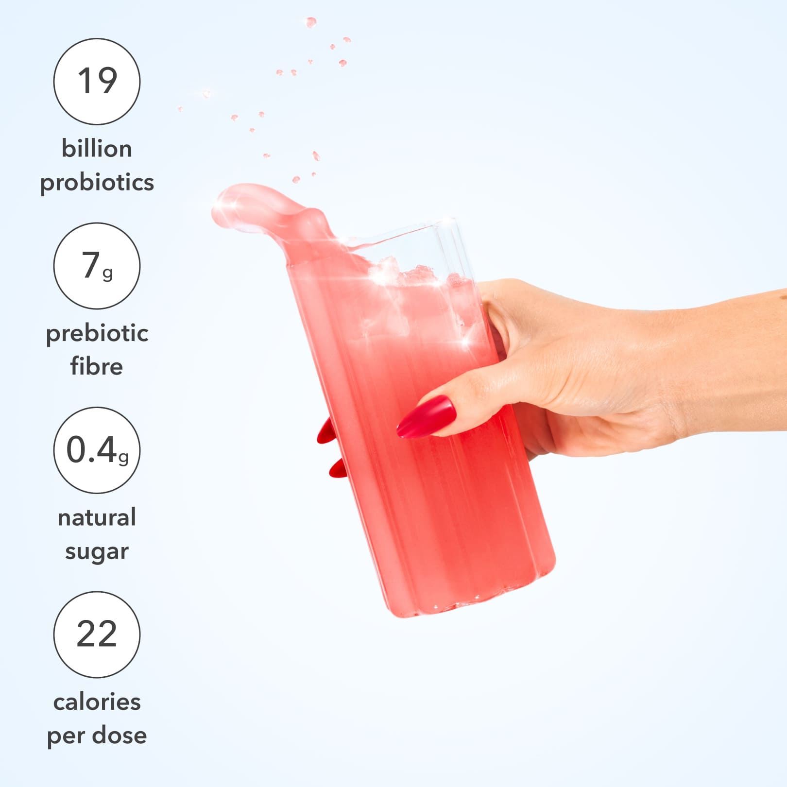 Moodi Strawberry Watermelon Pre + Probiotic Blend