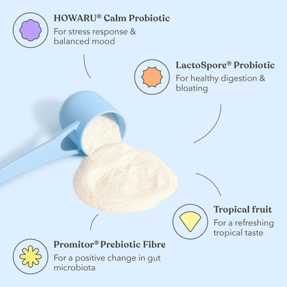 Tropicana - Pre + Probiotic Blend - For Gut, Stress & Mood - Moodi