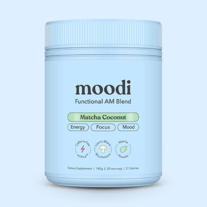 Matcha Coconut - Moodi - Functional AM Blend - For Energy, Focus & Mood