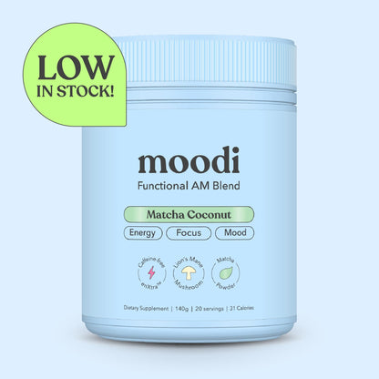Matcha Coconut - Moodi - Functional AM Blend - For Energy, Focus & Mood