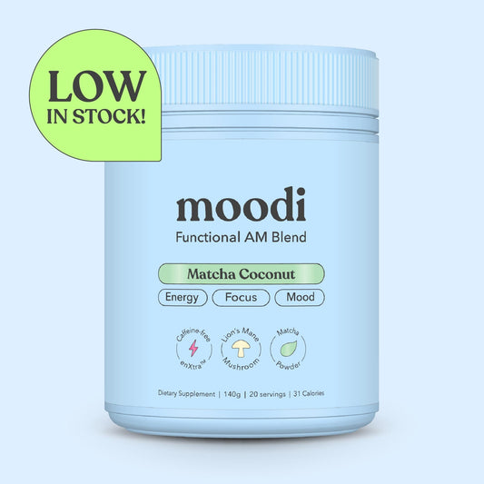 Matcha Coconut - Moodi - Functional AM Blend - For Energy, Focus & Mood