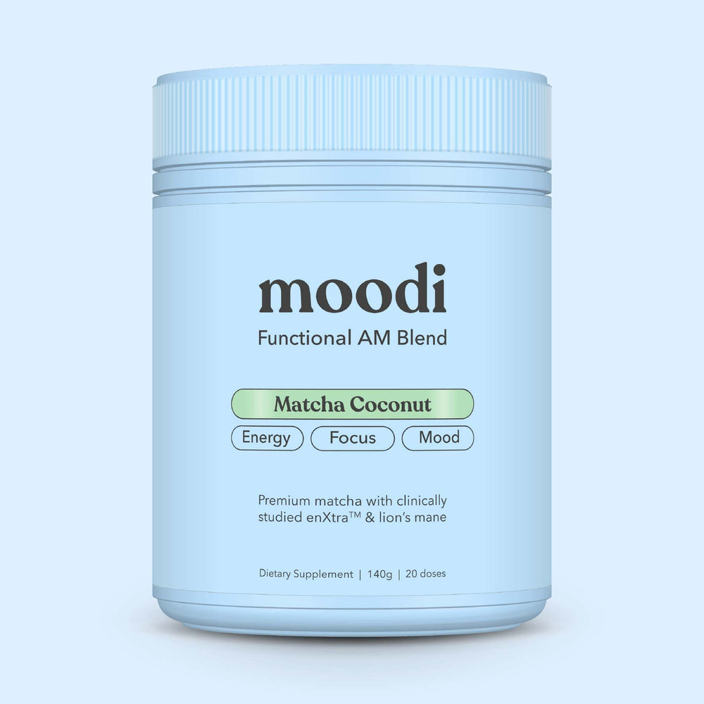 Matcha Coconut - Moodi - Functional AM Blend - For Energy, Focus & Mood