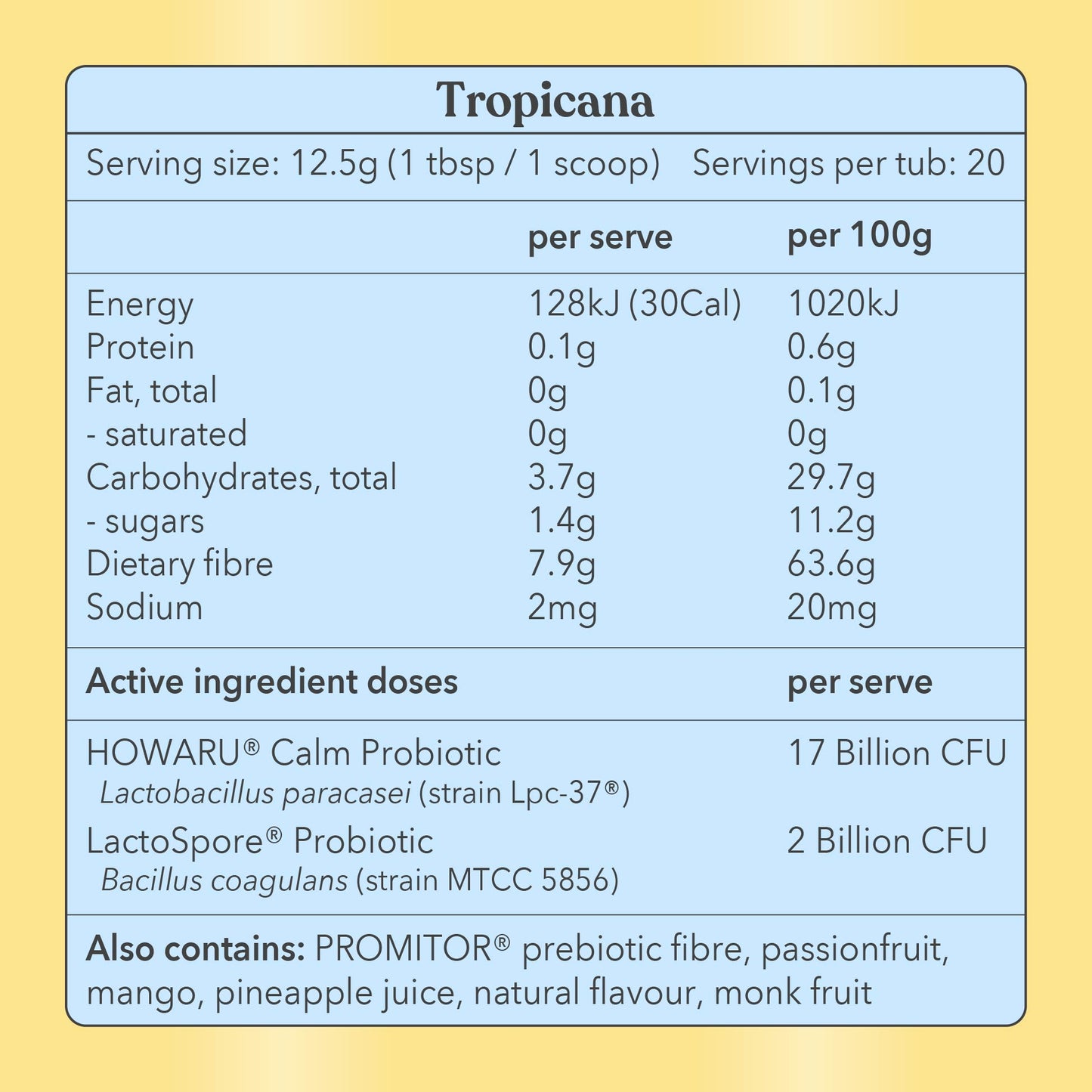 Tropicana - Functional Elixir - Moodi