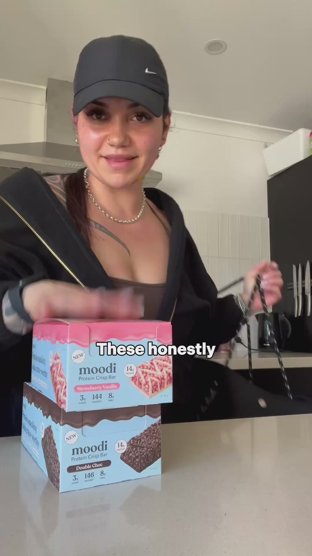 Play video: Tyler shares a Protein Crisp Bars testimonial