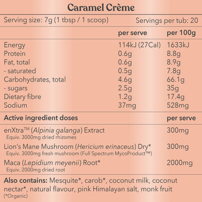 Caramel Crème - Moodi - Functional Lattes